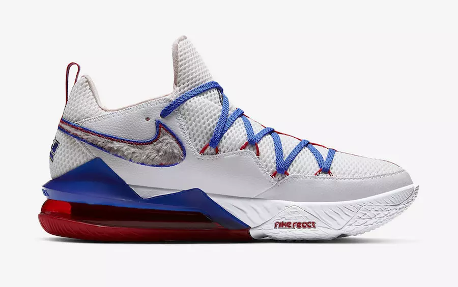 Nike LeBron 17 Low Tune Squad CD5007-100 გამოშვების თარიღი ფასი