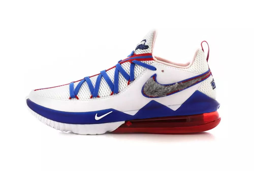 Nike LeBron 17 Low Tune Squad CD5007-100 מעלדונג טאָג