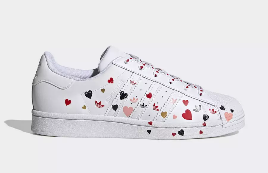 adidas Superstar Valentines Day Splash Hearts FV3289 Dátum vydania