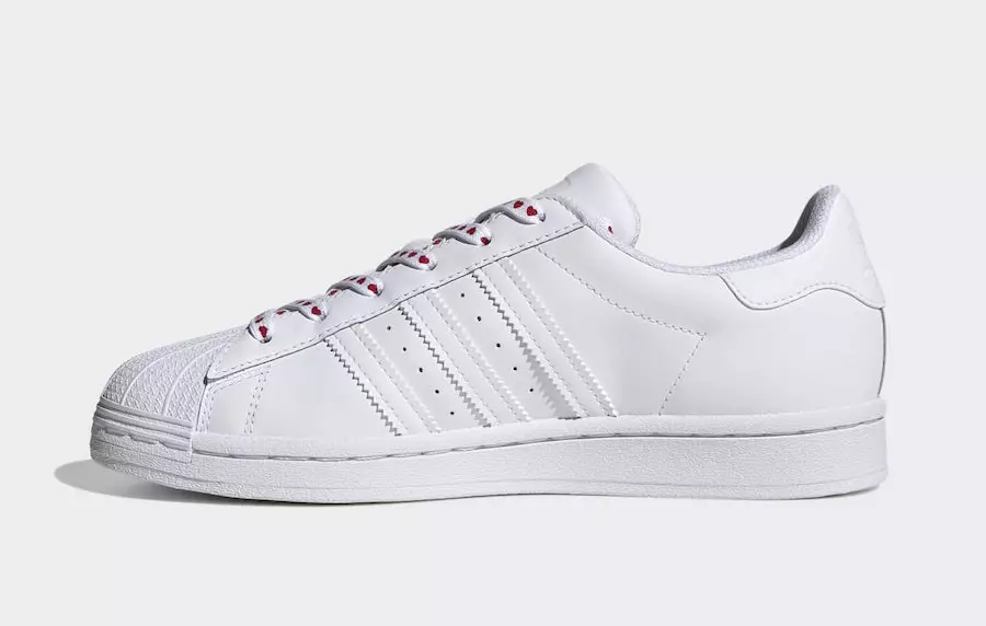 adidas Superstar Рӯзи Valentines Splash Hearts FV3289 Санаи барориши