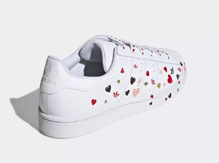 adidas Superstar Valentines Day Splash Hearts FV3289 Buraxılış Tarixi