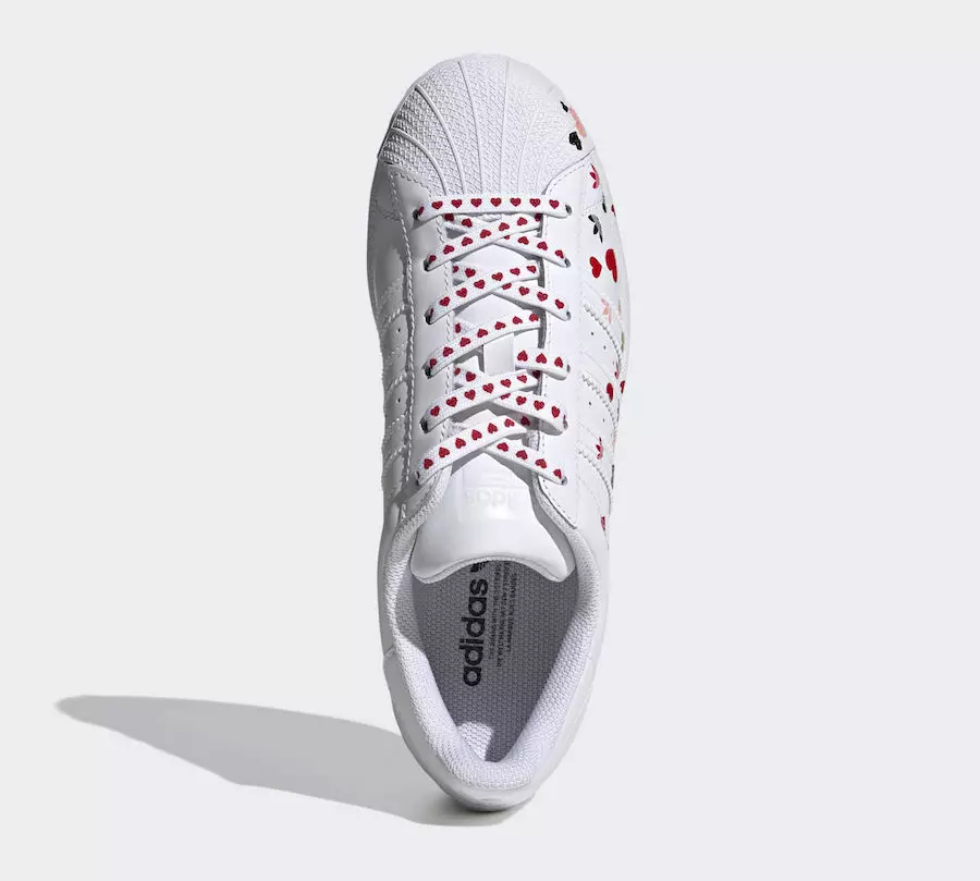 adidas Superstar Valentines Day Splash Hearts FV3289 шығарылым күні