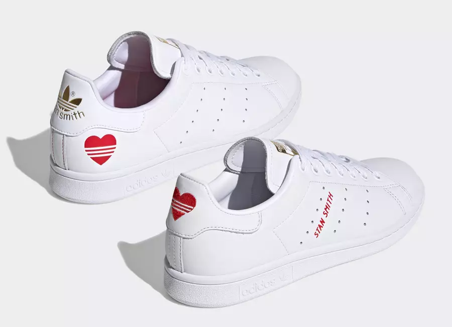 adidas Chun Lá Fhéile Vailintín a Cheiliúradh Le Dhá Tharchur Stan Smith