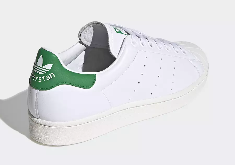 Adidas Superstan White Green FW9328 Дата выпуску