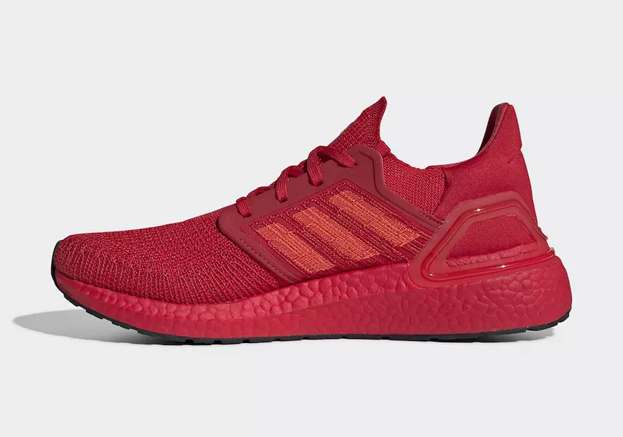 adidas Ultra Boost 2020 Triple Red EG0700 Tanggal Rilis