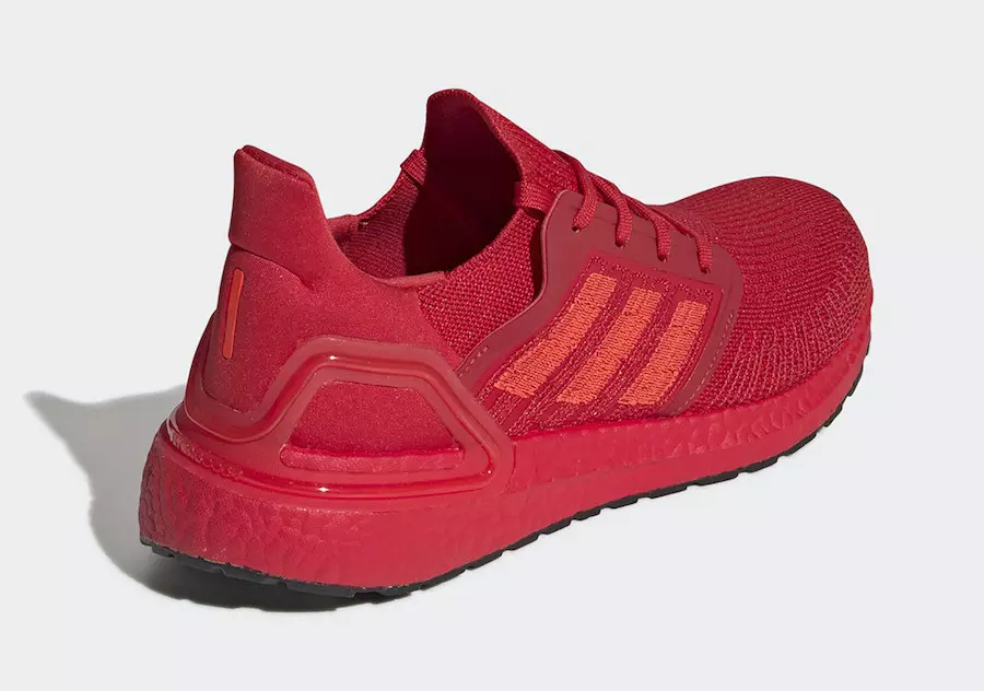 Adidas Ultra Boost 2020 Triple Red EG0700 väljalaskekuupäev