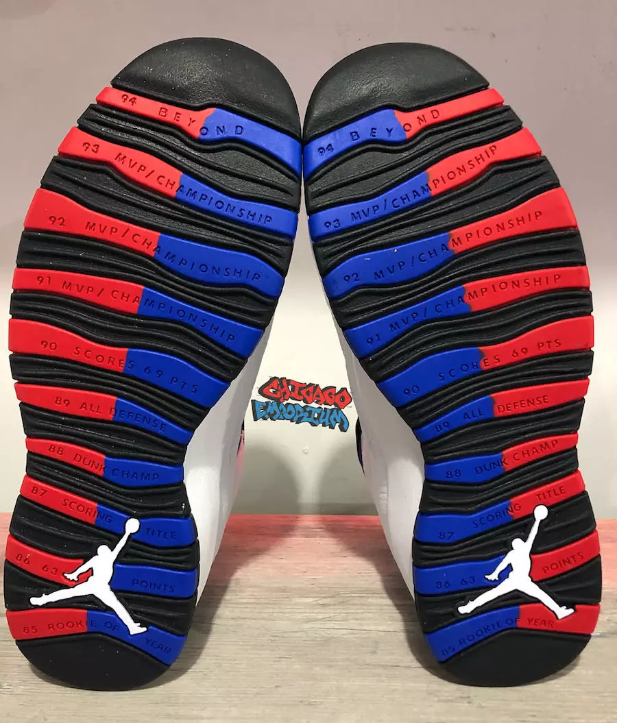 Air Jordan 10 Westbrook အိုလံပစ်သင်တန်းဆင်း