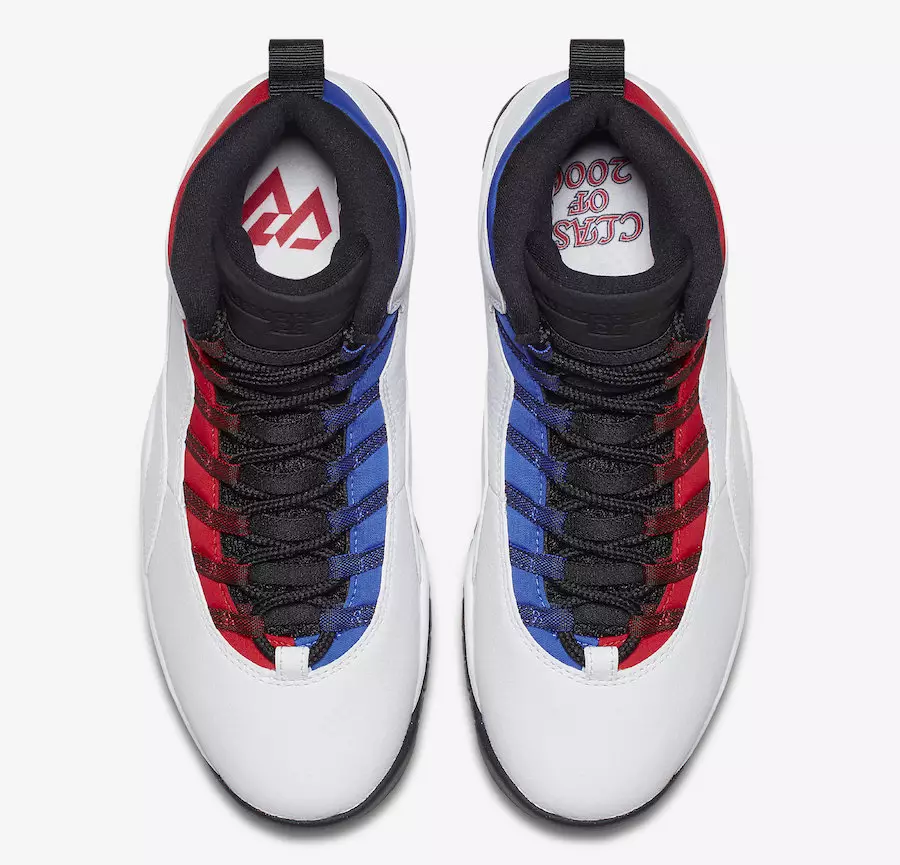 Дата выпуска Westbrook Air Jordan 10 310805-160