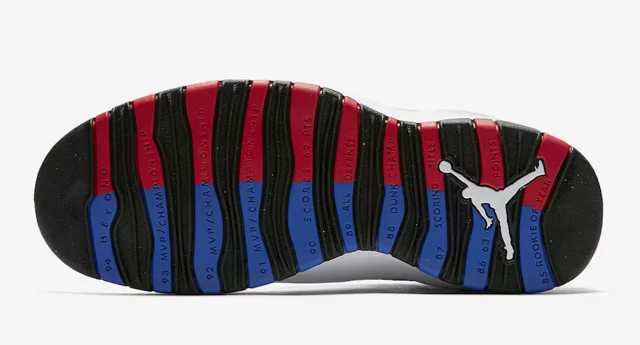 Westbrook Air Jordan 10 310805-160 Útgáfudagur