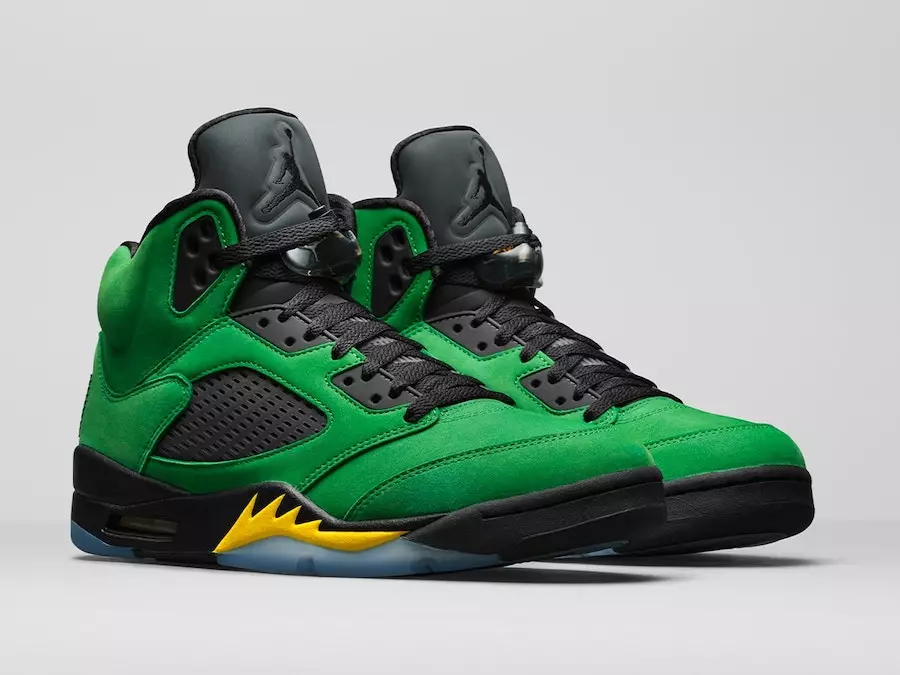 Air Jordan 5 Oregon CK6631-307 2020 Датум на издавање