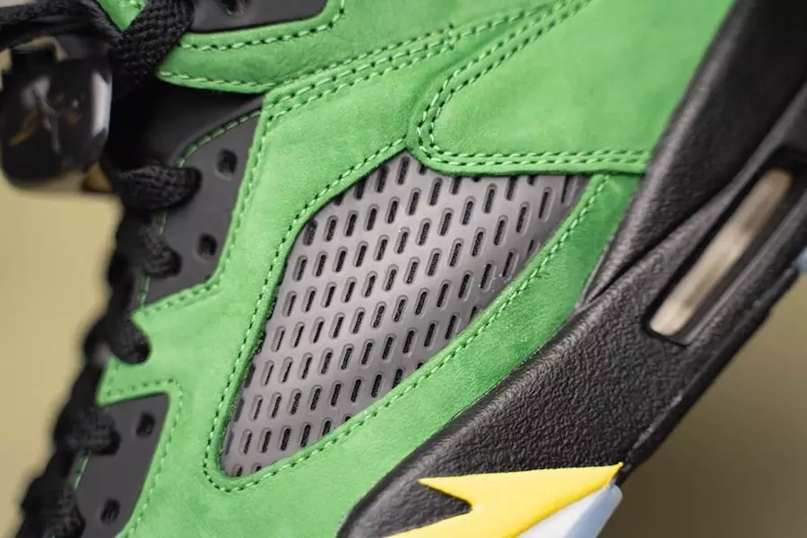 Oregon Air Jordan 5 Elevate CK6631-307 Թողարկման ամսաթիվ On-Feet