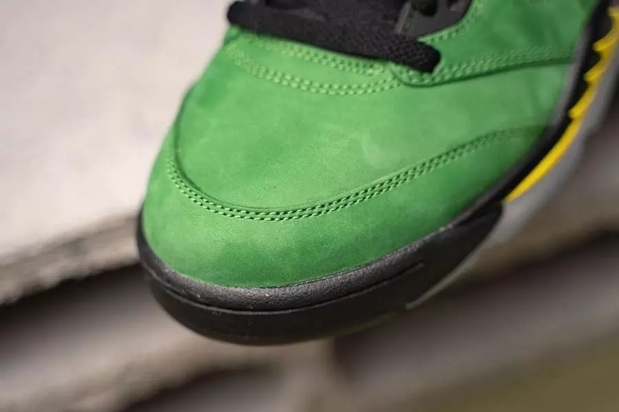 Oregon Air Jordan 5 Elevate CK6631-307 Utgivelsesdato på føttene