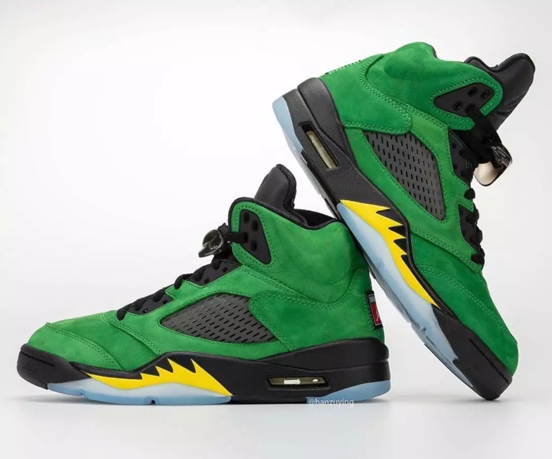 Air Jordan 5 Oregon Elevate CK6631-307 Data ta' Rilaxx tal-2020