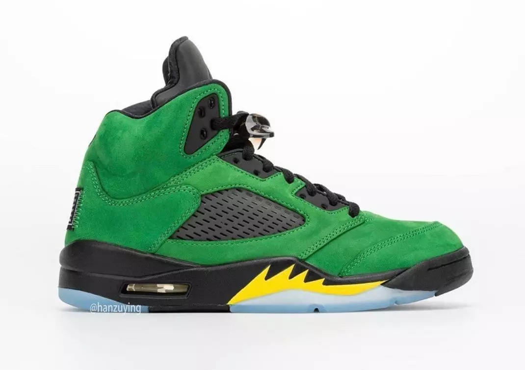 Ngày phát hành Air Jordan 5 Oregon Elevate CK6631-307 2020