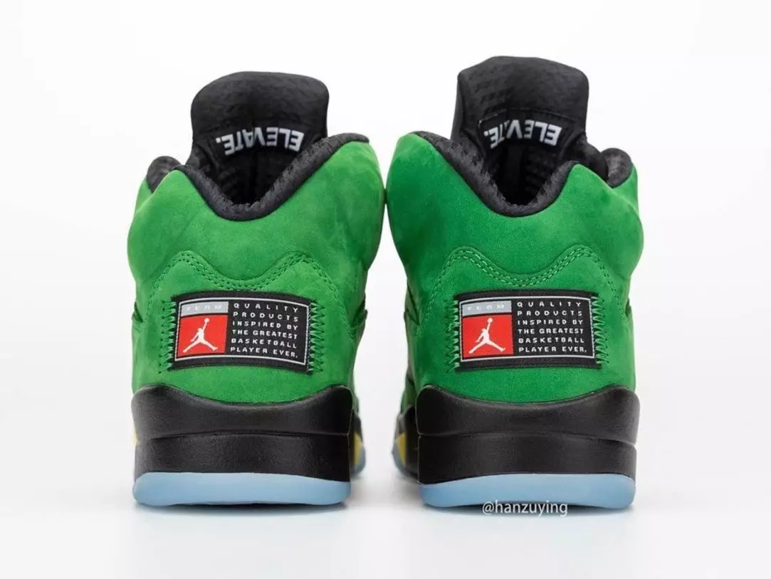 Air Jordan 5 Oregon Elevate CK6631-307 2020 Megjelenés dátuma