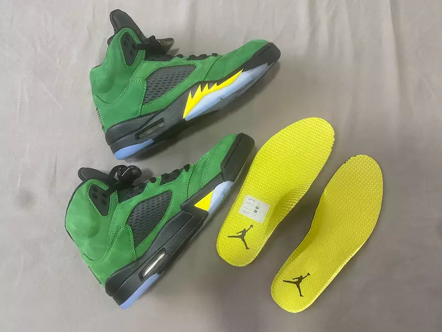 תאריך יציאה של Air Jordan 5 Oregon Elevate CK6631-307