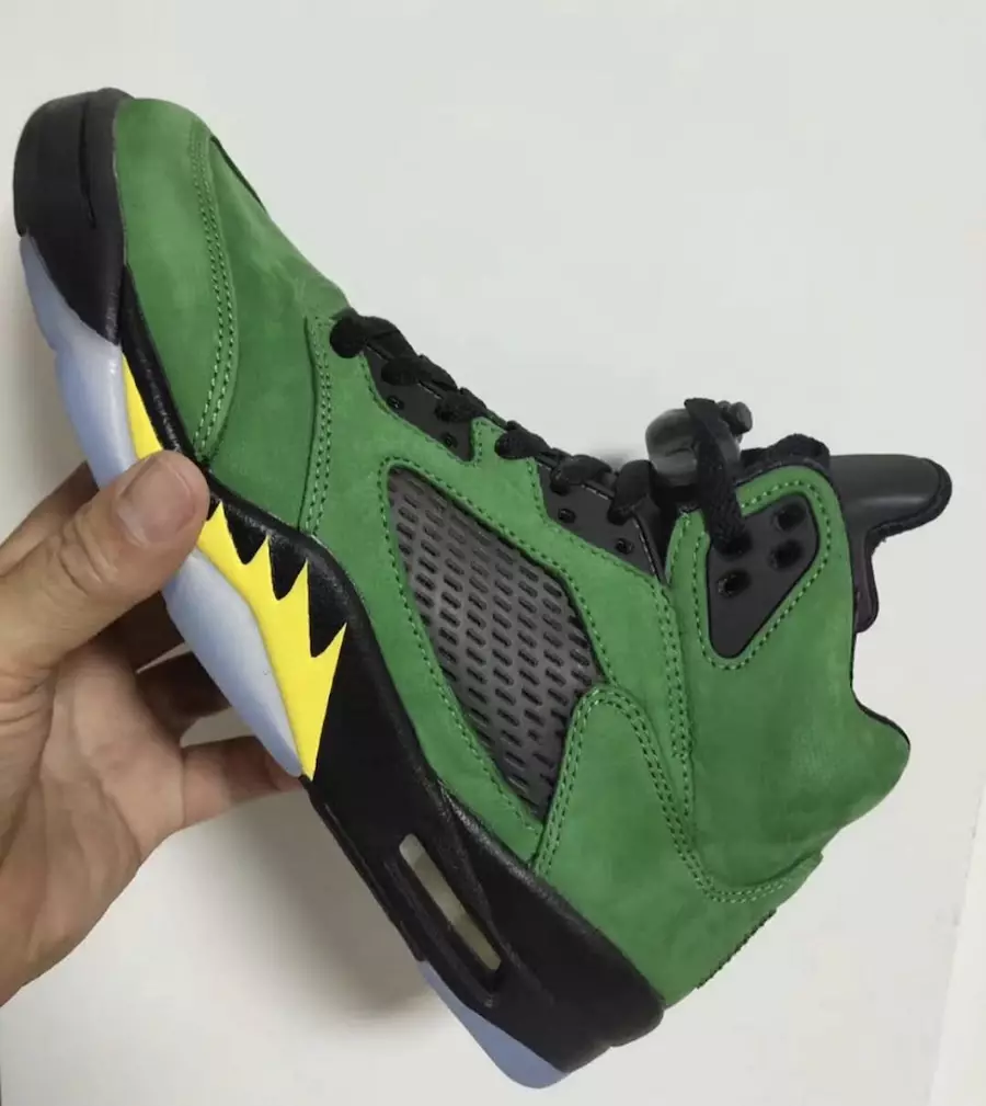 Air Jordan 5 Oregon Ducks CK6631-307 2020 Chiqarilgan Sana