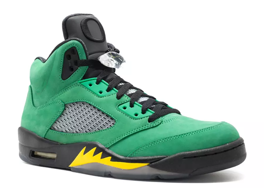 Дата выхода Air Jordan 5 Oregon Ducks 2020