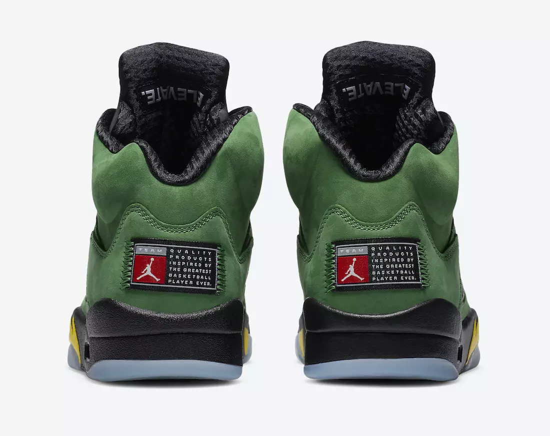 Air Jordan 5 Oregon Elevate CK6631-307 Megjelenés dátuma Ár