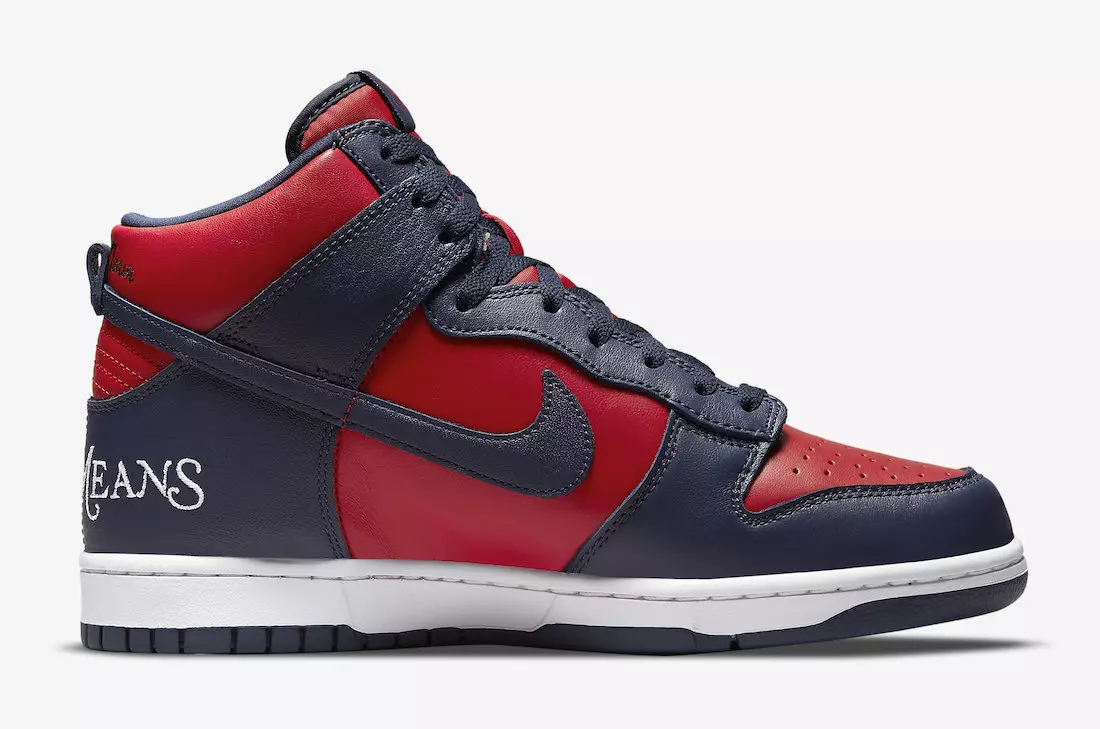 Supreme Nike SB Dunk High By Any Means Navy Red N3741-600 Datum izlaska