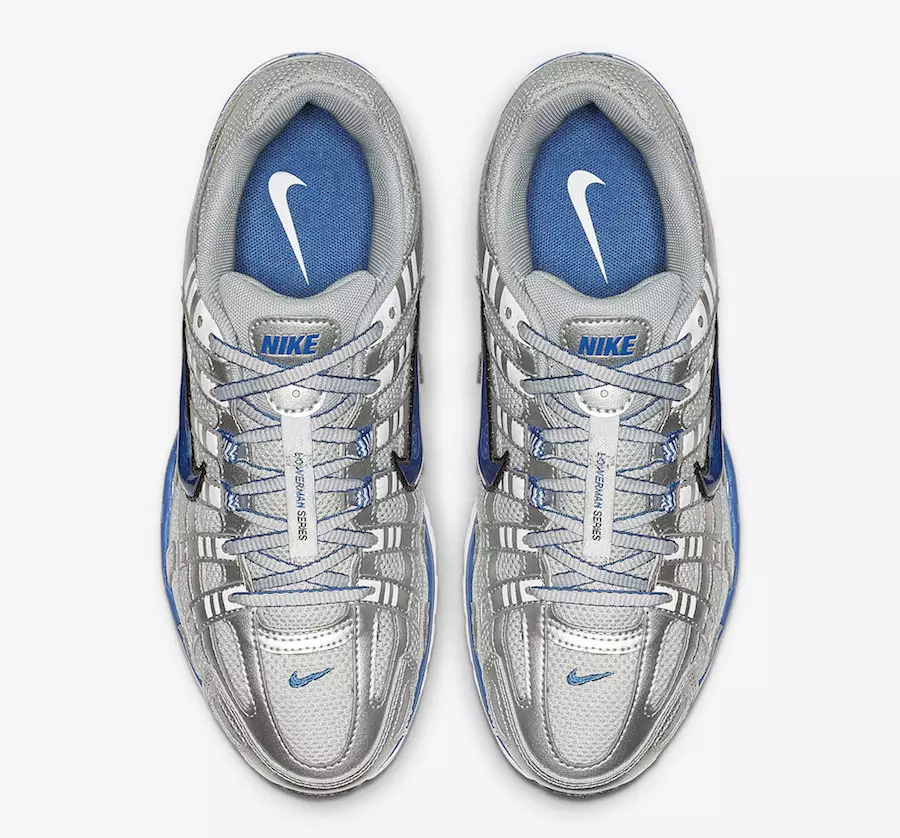 Nike P-6000 Metallic Silver Laser Blue BV1021-001 Ngày phát hành-1