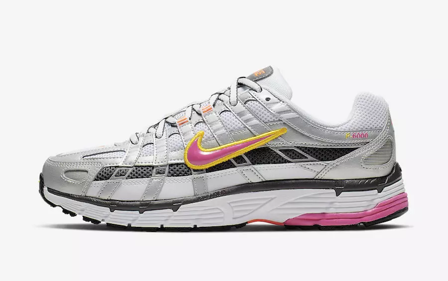 Nike P-6000 metāla sudraba lāzera fuksijas BV1021-100 izlaišanas datums-1