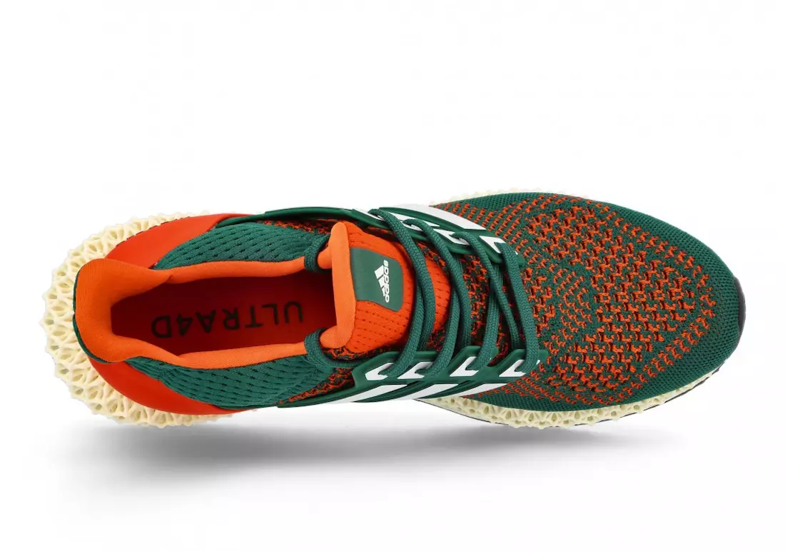 adidas Ultra 4D Miami Hurricanes Q46439 Releasedatum