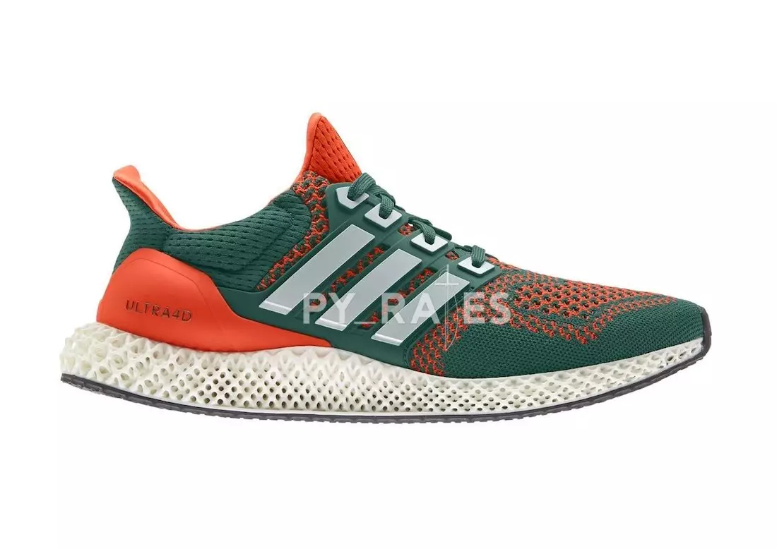 Дата на издаване на adidas Ultra 4D Miami Hurricanes