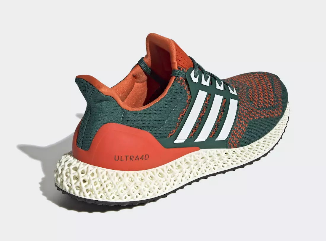 adidas Ultra 4D Miami Hurricanes Q46439 תאריך יציאה מחיר