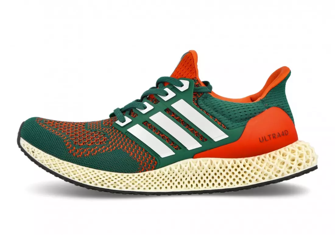 adidas Ultra 4D Miami Hurricanes Q46439 Tanggal Rilis