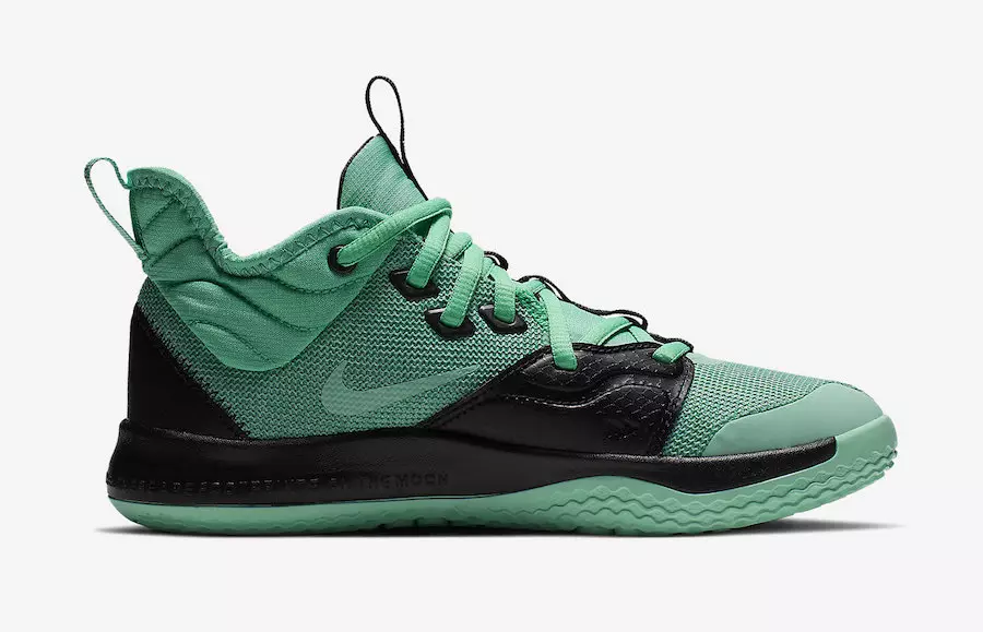 Nike PG 3 GS Menta Green Emerald Rise AQ2462-330 Julkaisupäivä