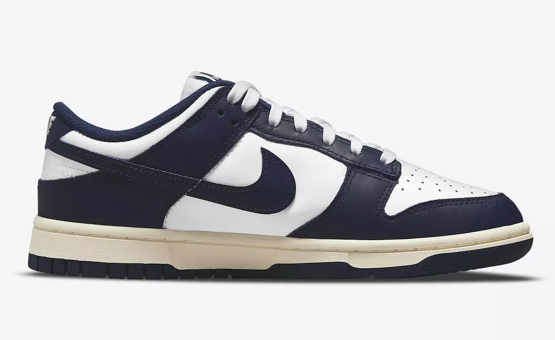 Nike Dunk Low Vintage Navy DD1503-115 Chiqarilgan sanasi