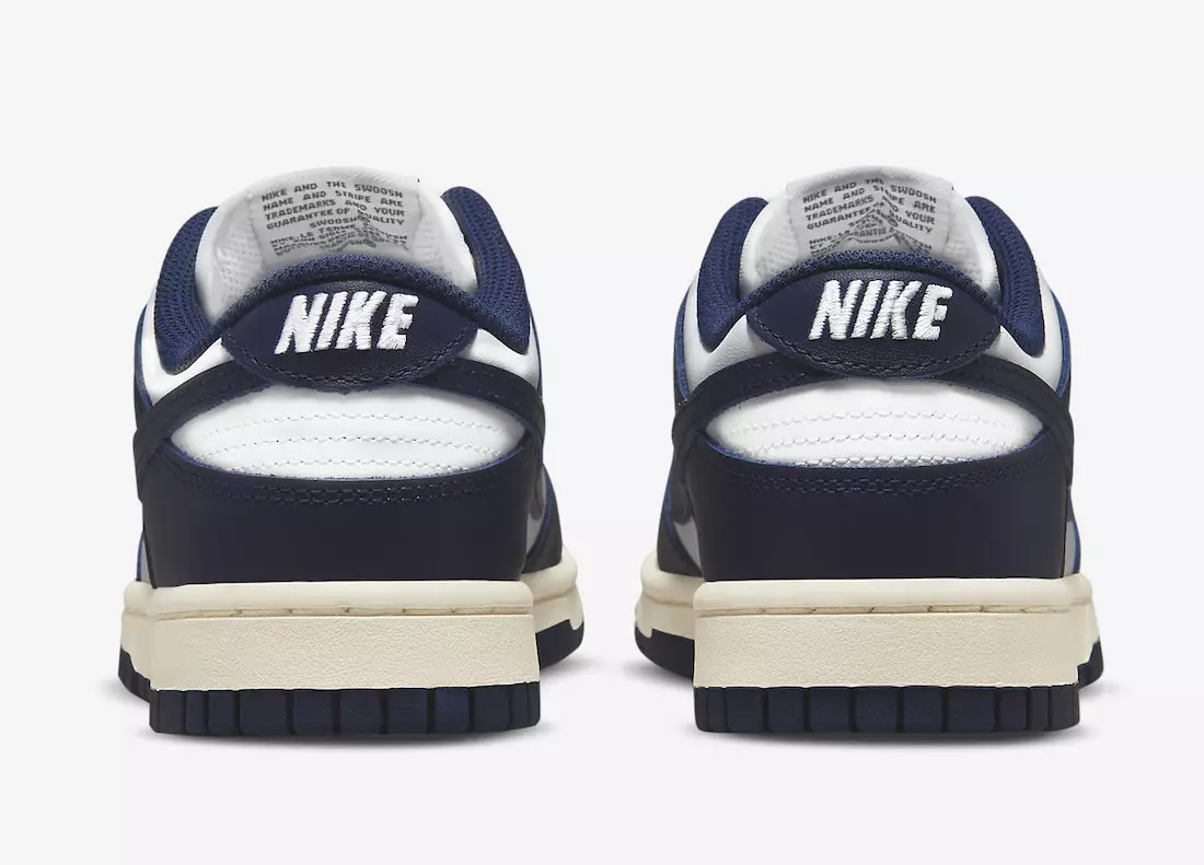 Nike Dunk Low Vintage Navy DD1503-115 Chiqarilgan sanasi