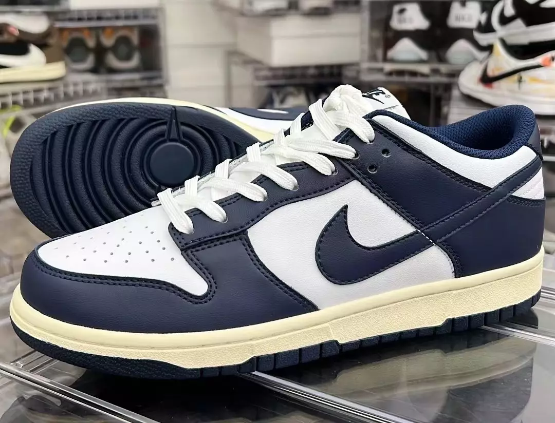 Ημερομηνία κυκλοφορίας Nike Dunk Low Vintage Navy DD1503-115