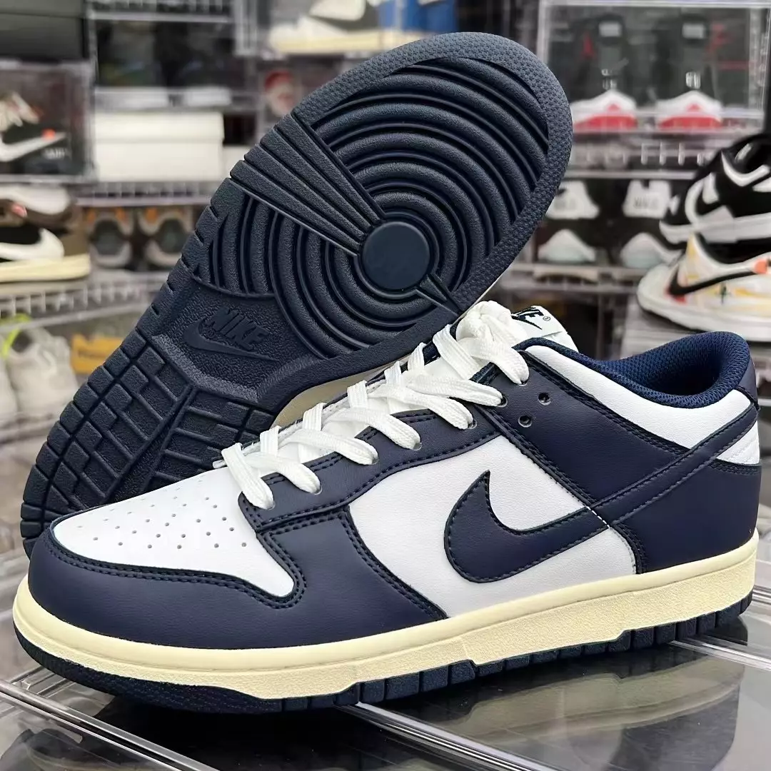 Datum vydání Nike Dunk Low Vintage Navy DD1503-115