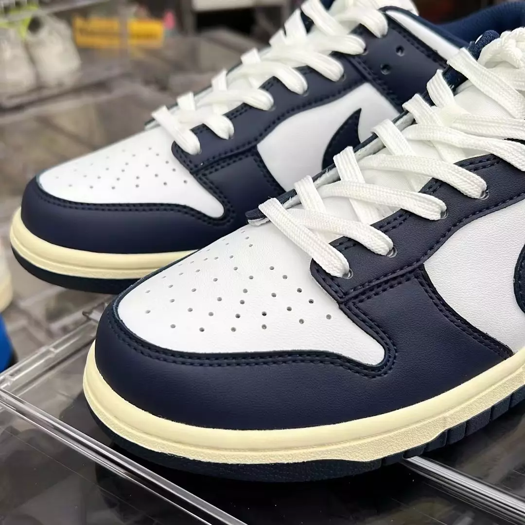 Ημερομηνία κυκλοφορίας Nike Dunk Low Vintage Navy DD1503-115