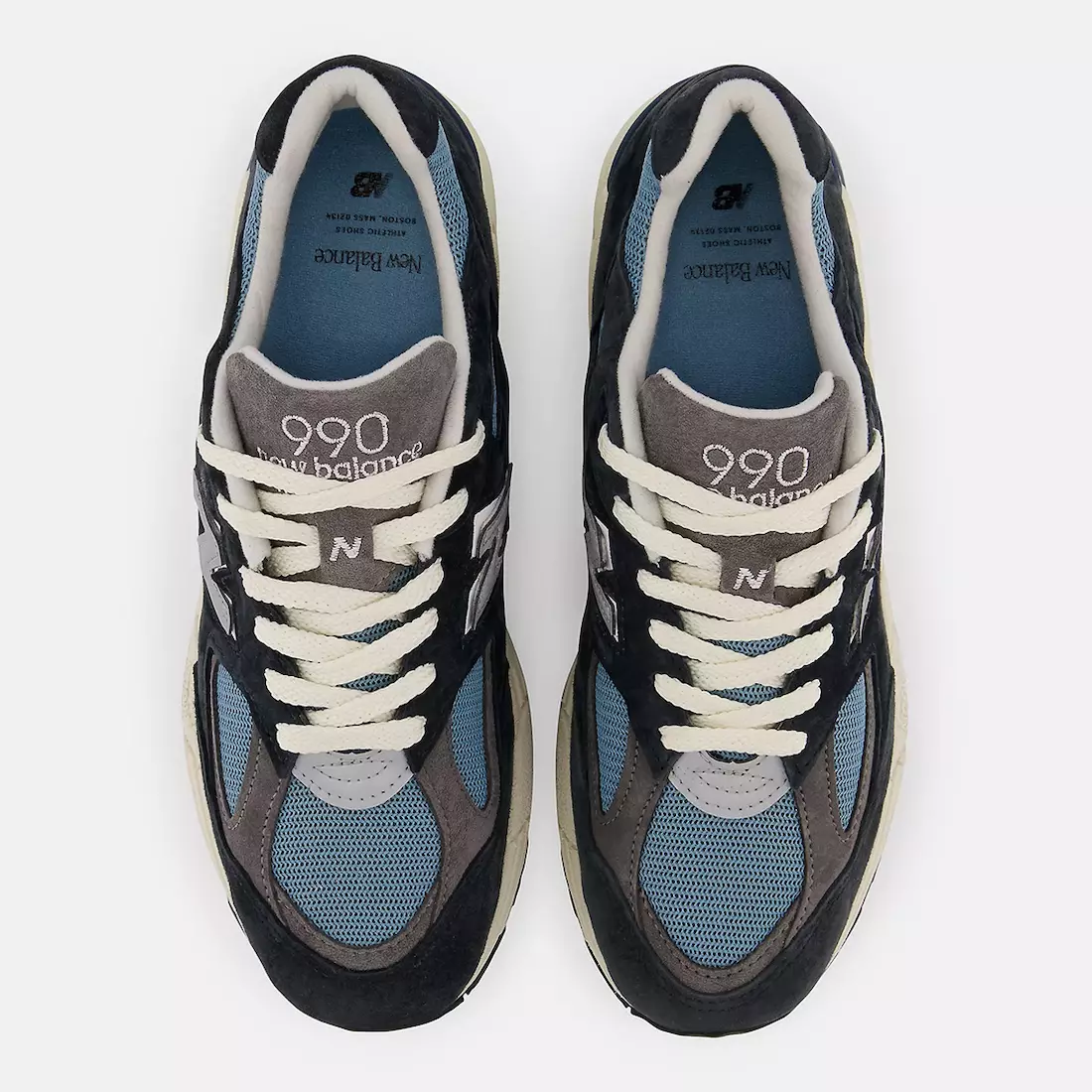 New Balance 990v2 Pagaminta JAV Navy M990TB2 Išleidimo data