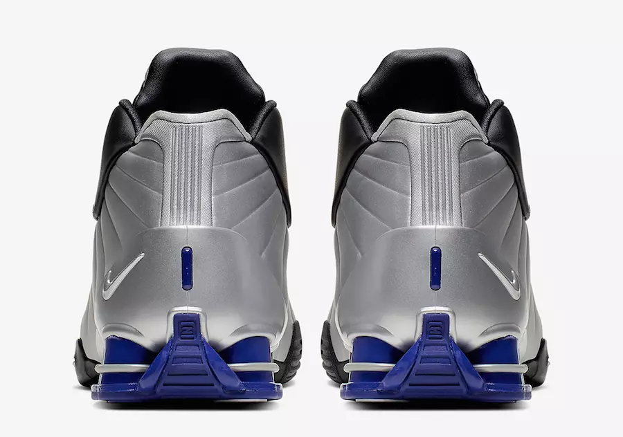 Nike Shox BB4 Sort Metallic Sølv Lilla AT7843-001 Udgivelsesdato