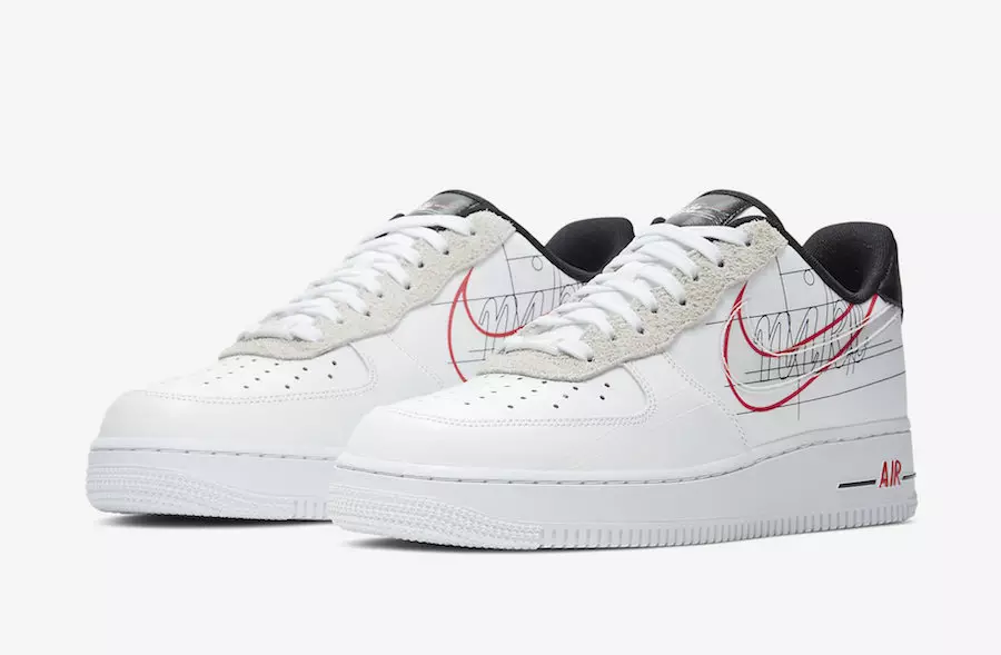 Nike Air Force 1 Script Swoosh CK9257-100 Datum izlaska