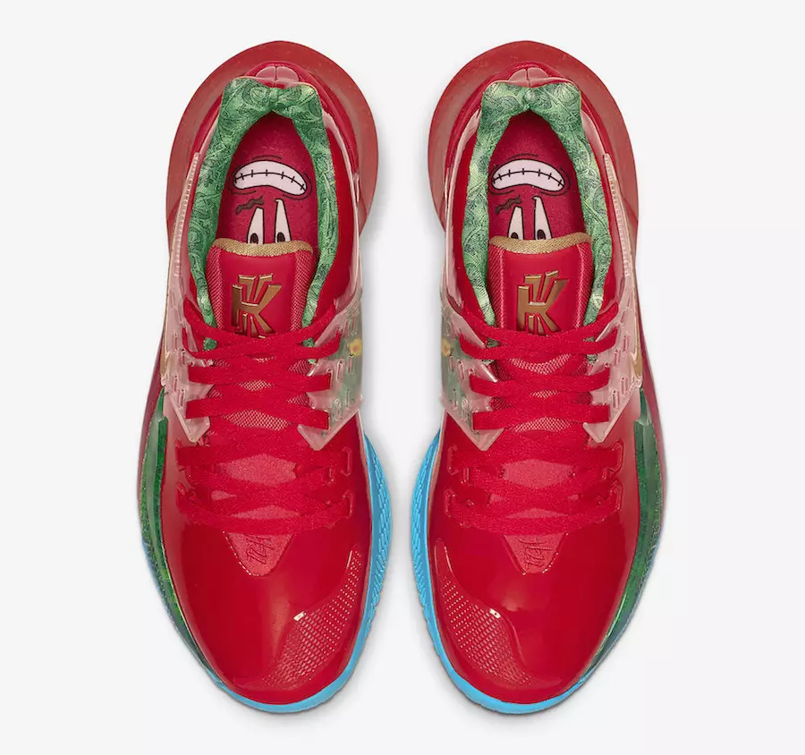 Nike Kyrie Low 2 Mr. Krabs CJ6953-600 Tarikh Tayangan