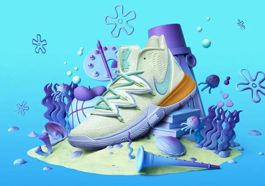 Nike Kyrie 5 Squidward CJ6951-300 Udgivelsesdato