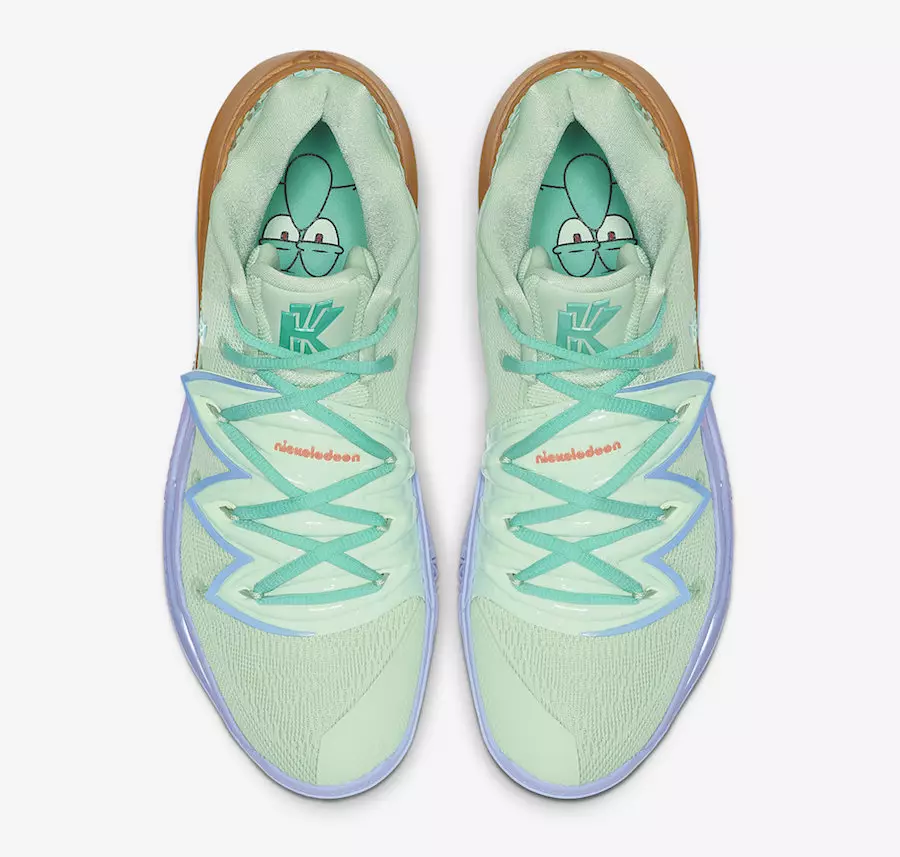Nike Kyrie 5 Squidward CJ6951-300 Чыгарылган күнү