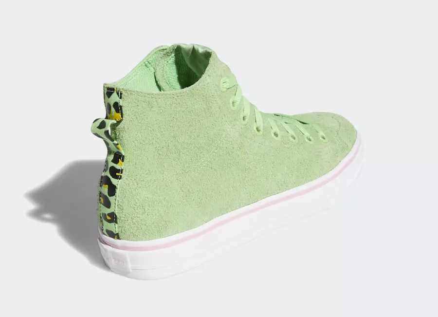 adidas Nizza Hi Primavera Verde Bianca Rosa EF1032 Data di rilascio