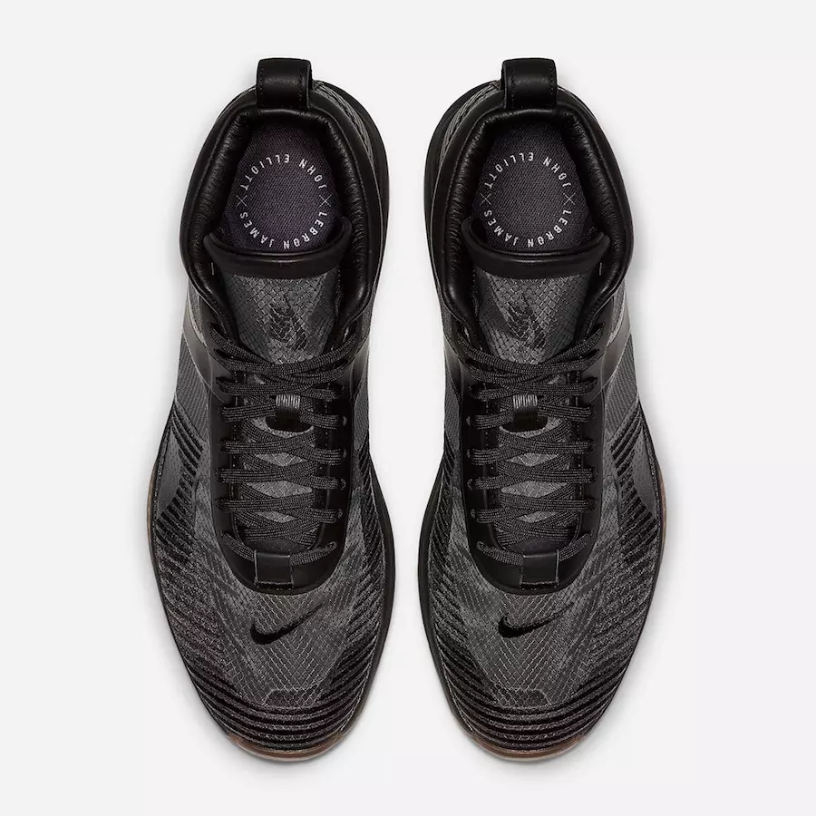 John Elliott Nike LeBron Icon Black AQ0114-001 Ημερομηνία κυκλοφορίας