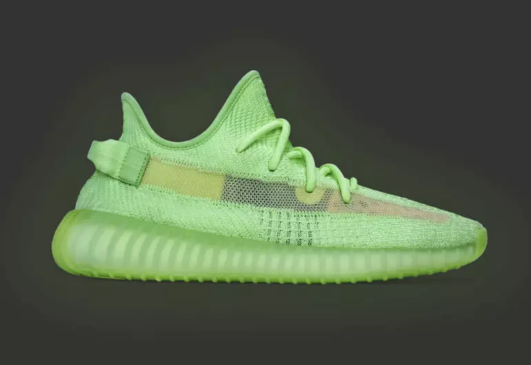 Неожиданный выпуск adidas Yeezy Boost 350 V2 «Glow»