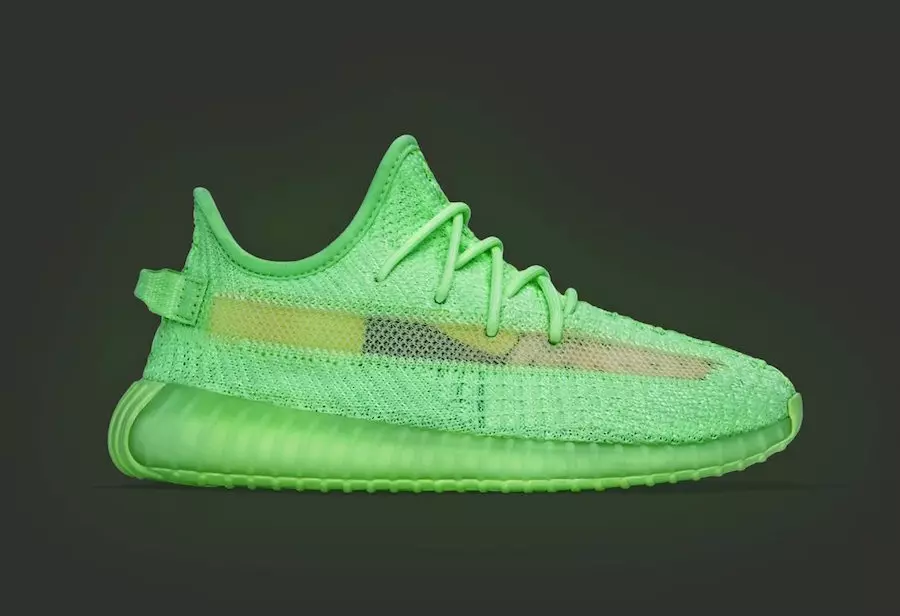 adidas Yeezy Boost 350 V2 Glow EG5293 ဖြန့်ချိသည့်ရက်စွဲ