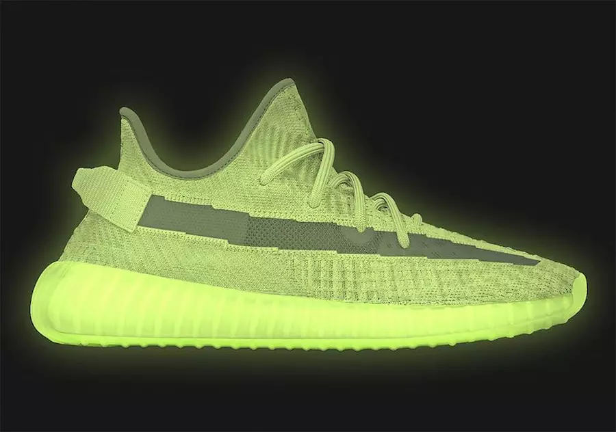 adidas Yeezy Boost 350 V2 Glow in the Dark EG5293 ဖြန့်ချိသည့်ရက်စွဲ