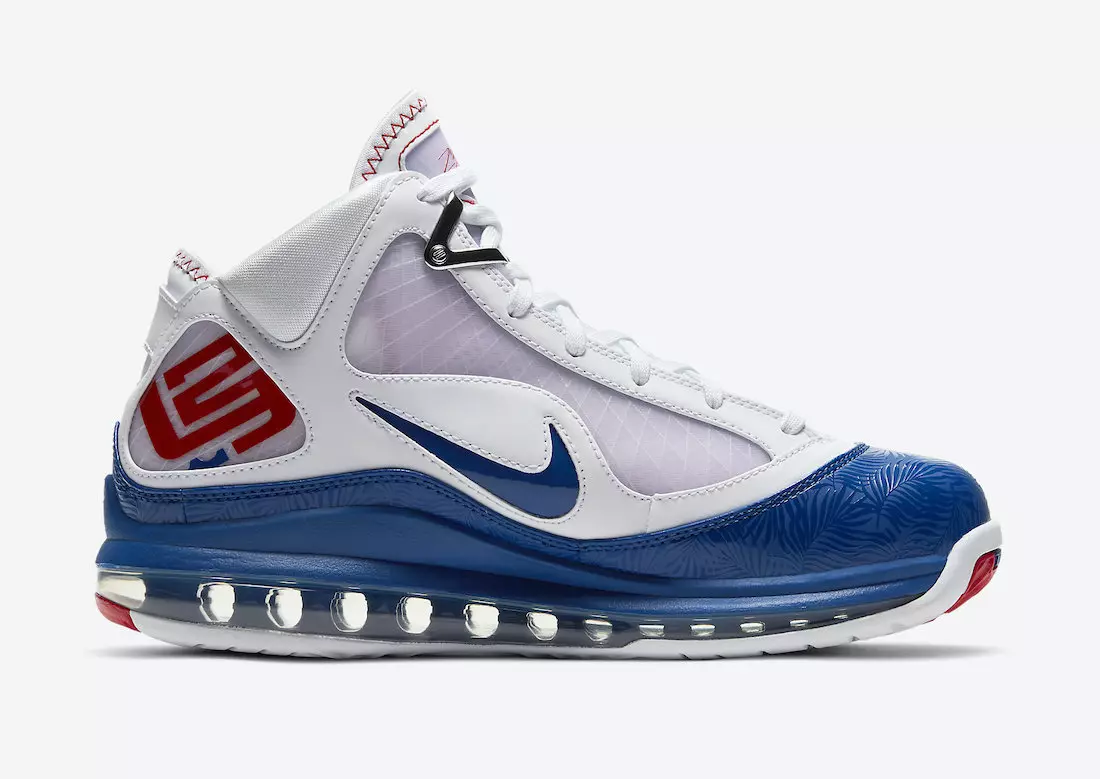 Nike LeBron 7 Dodgers DJ5158-100 2021 m. išleidimo data