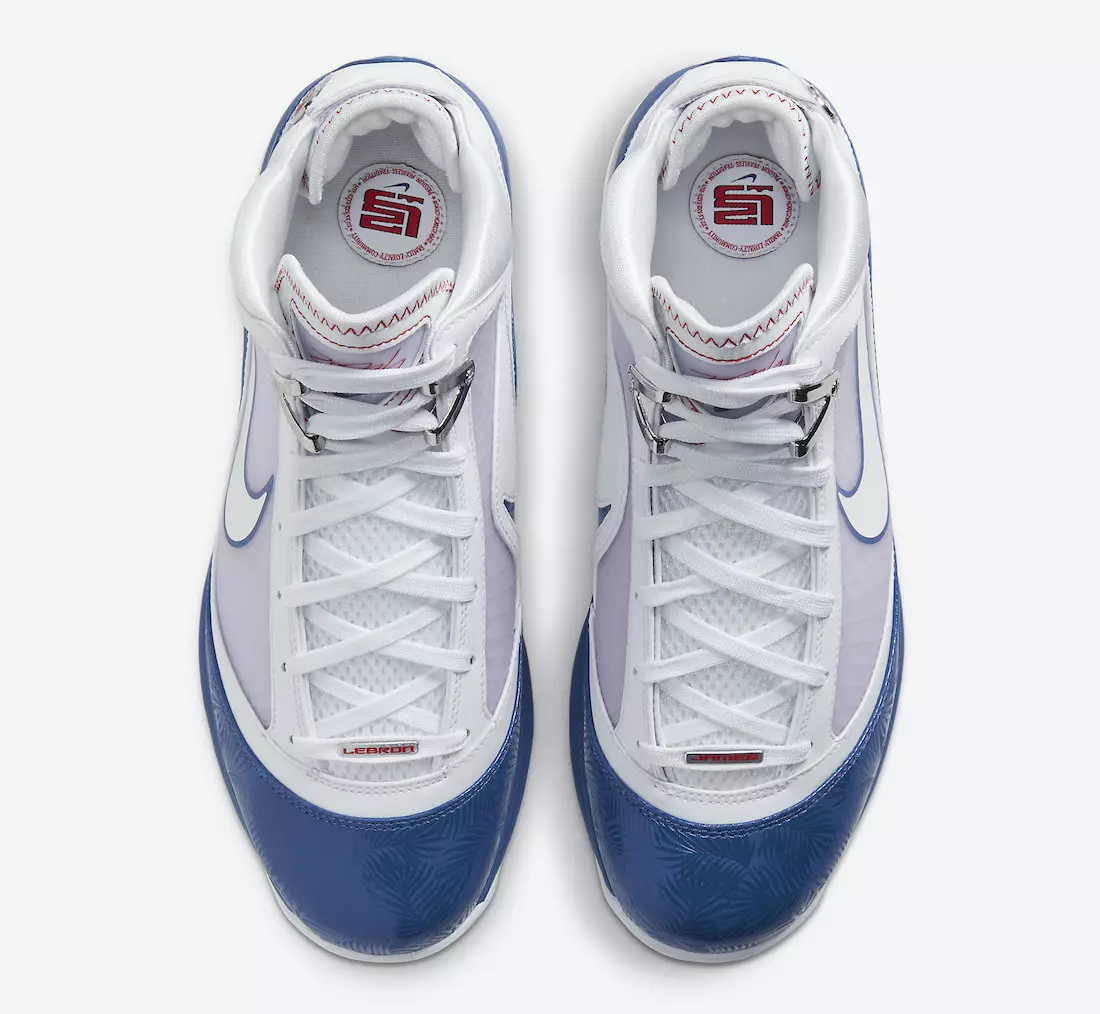 Nike LeBron 7 Dodgers DJ5158-100 2021 Датум на објавување