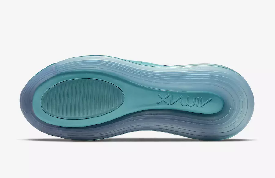 Nike Air Max 720 Spirit Teal Hornets AR9293-100 Dáta Eisiúna